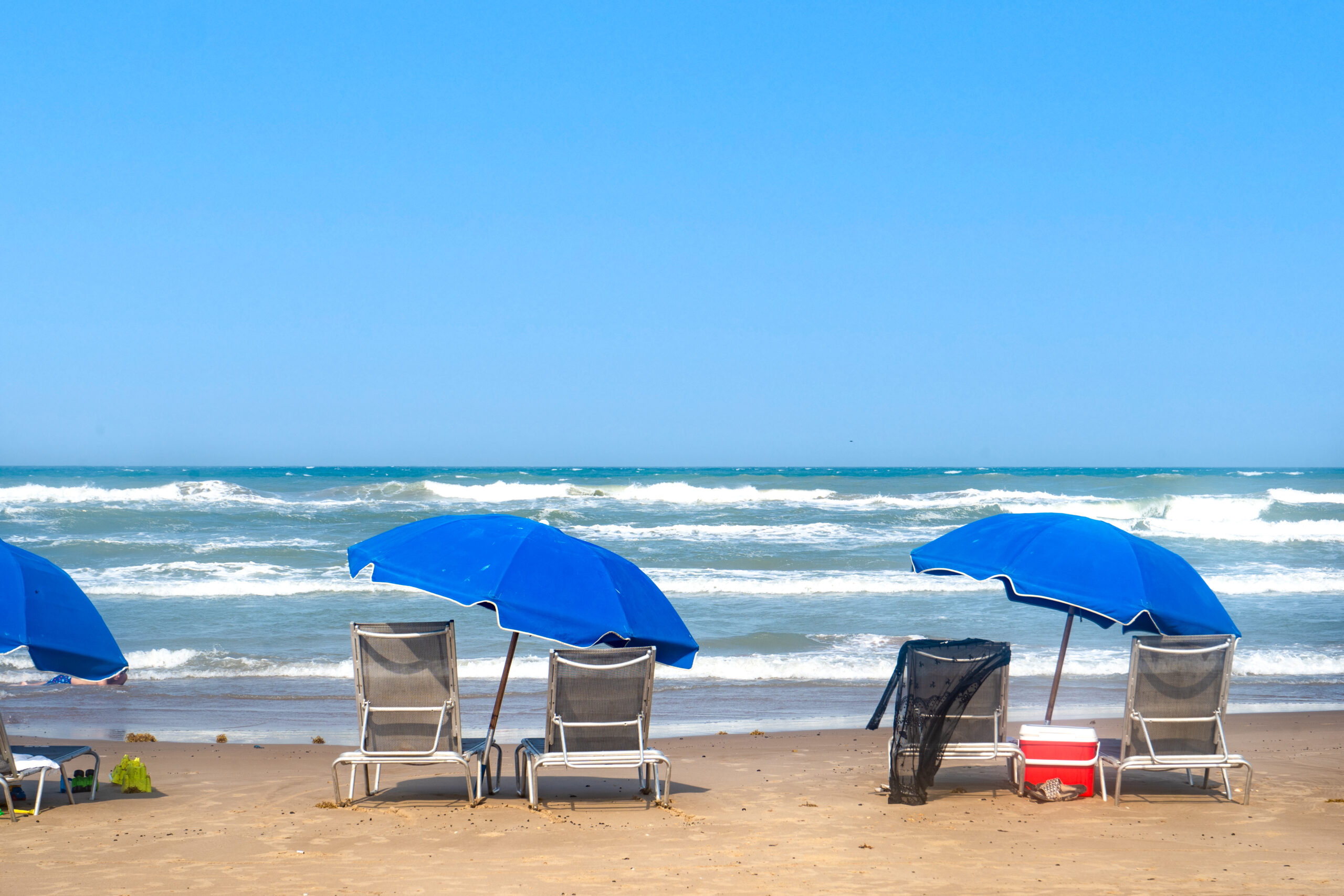 South Padre Island Beach Umbrella and Chairs rental